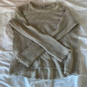 Beige Lucky Brand Sweater